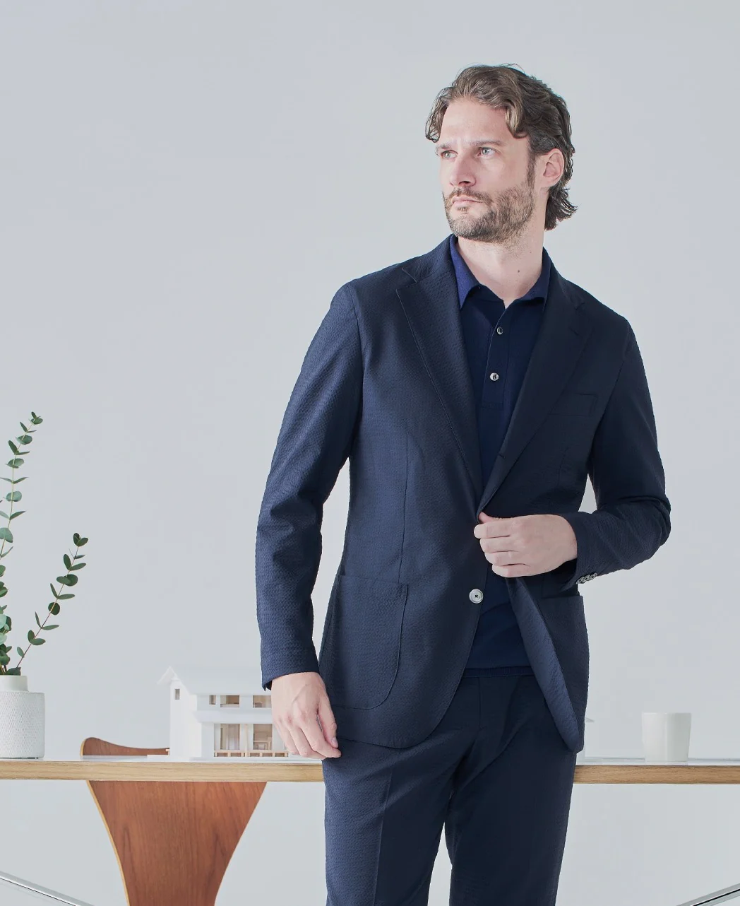 TECHWOOL Light Weight Jacket Seersucker - Image 2