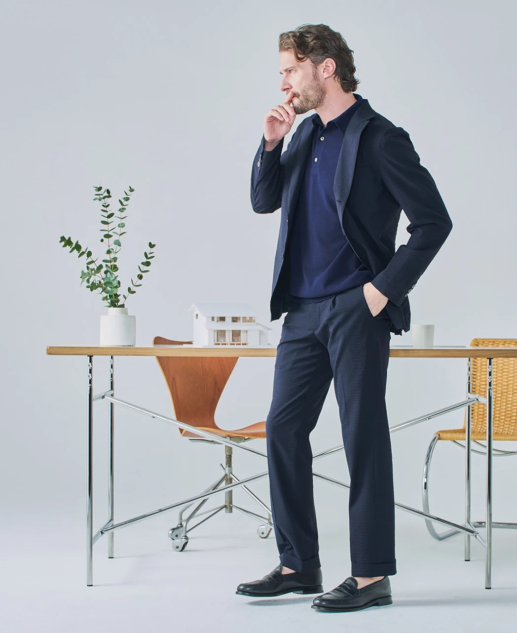 TECHWOOL Light Weight Jacket Seersucker - Image 3