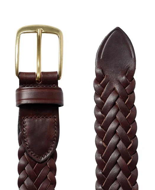 Leather Mesh Belt Chrome Excel - Image 7