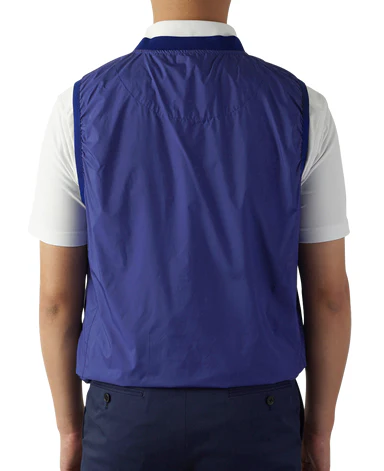 Silver Club Golf Wear Rain Vest - Image 3