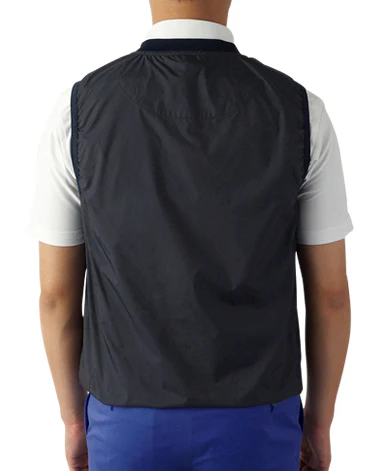 Silver Club Golf Wear Rain Vest - Image 8