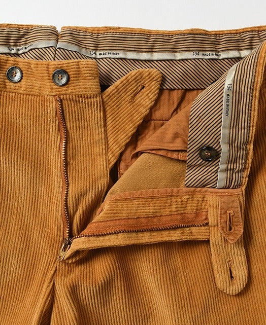 Corduroy  Pants Single Tuck - Image 3