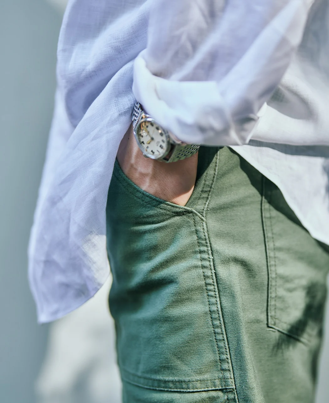 Napoli Linen Shorts - Image 3
