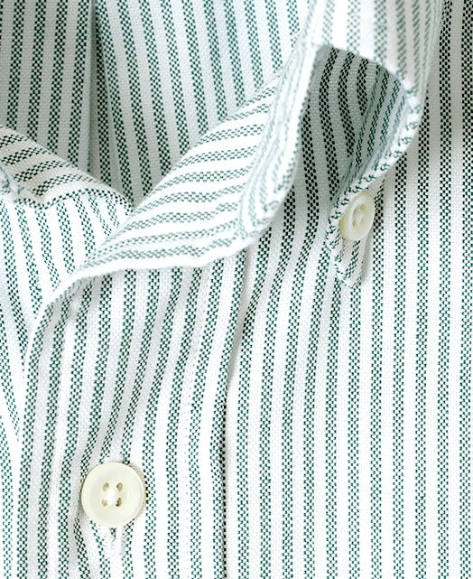 VINTAGE IVY  -  University Stripe Button Down Oxford - Image 15