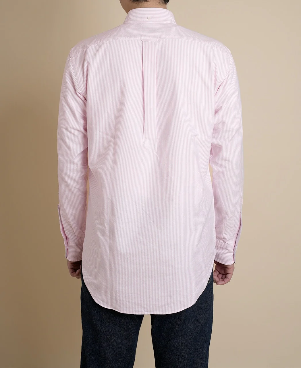 VINTAGE IVY  -  University Stripe Button Down Oxford - Image 4