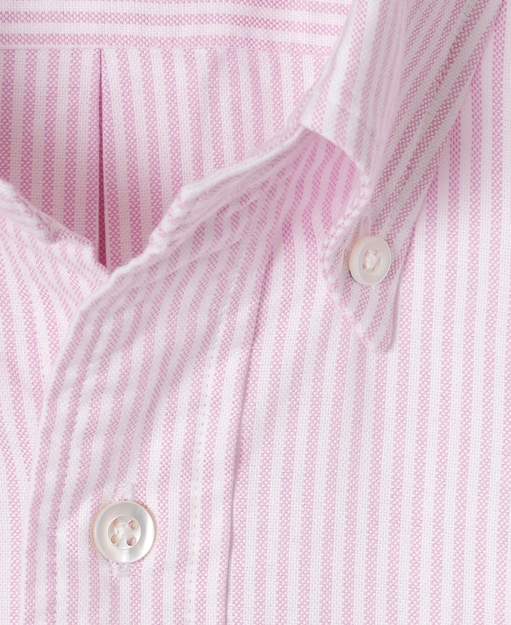 VINTAGE IVY  -  University Stripe Button Down Oxford - Image 5