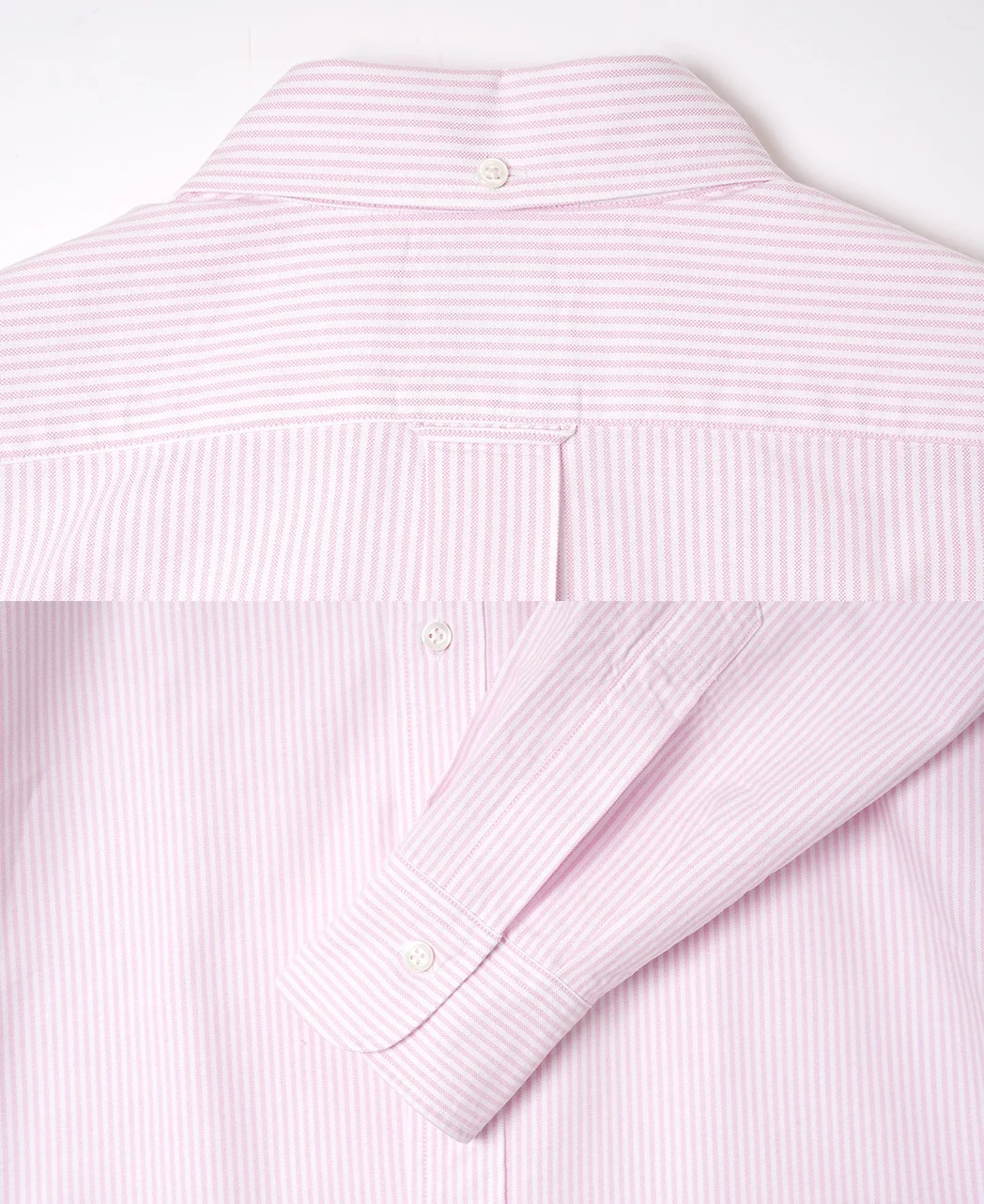 VINTAGE IVY  -  University Stripe Button Down Oxford - Image 6