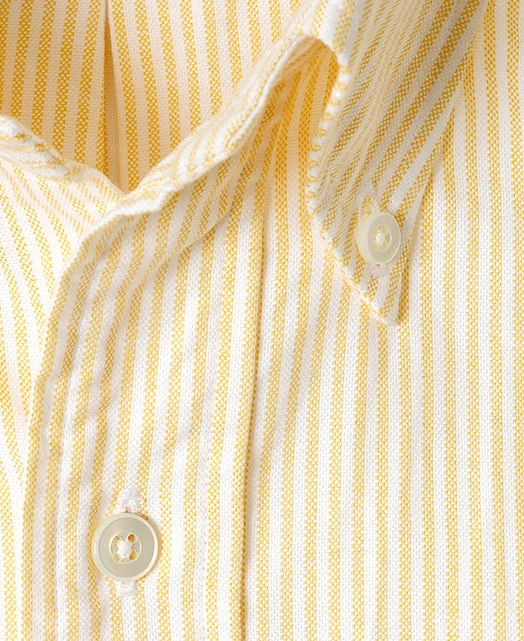 VINTAGE IVY  -  University Stripe Button Down Oxford - Image 8