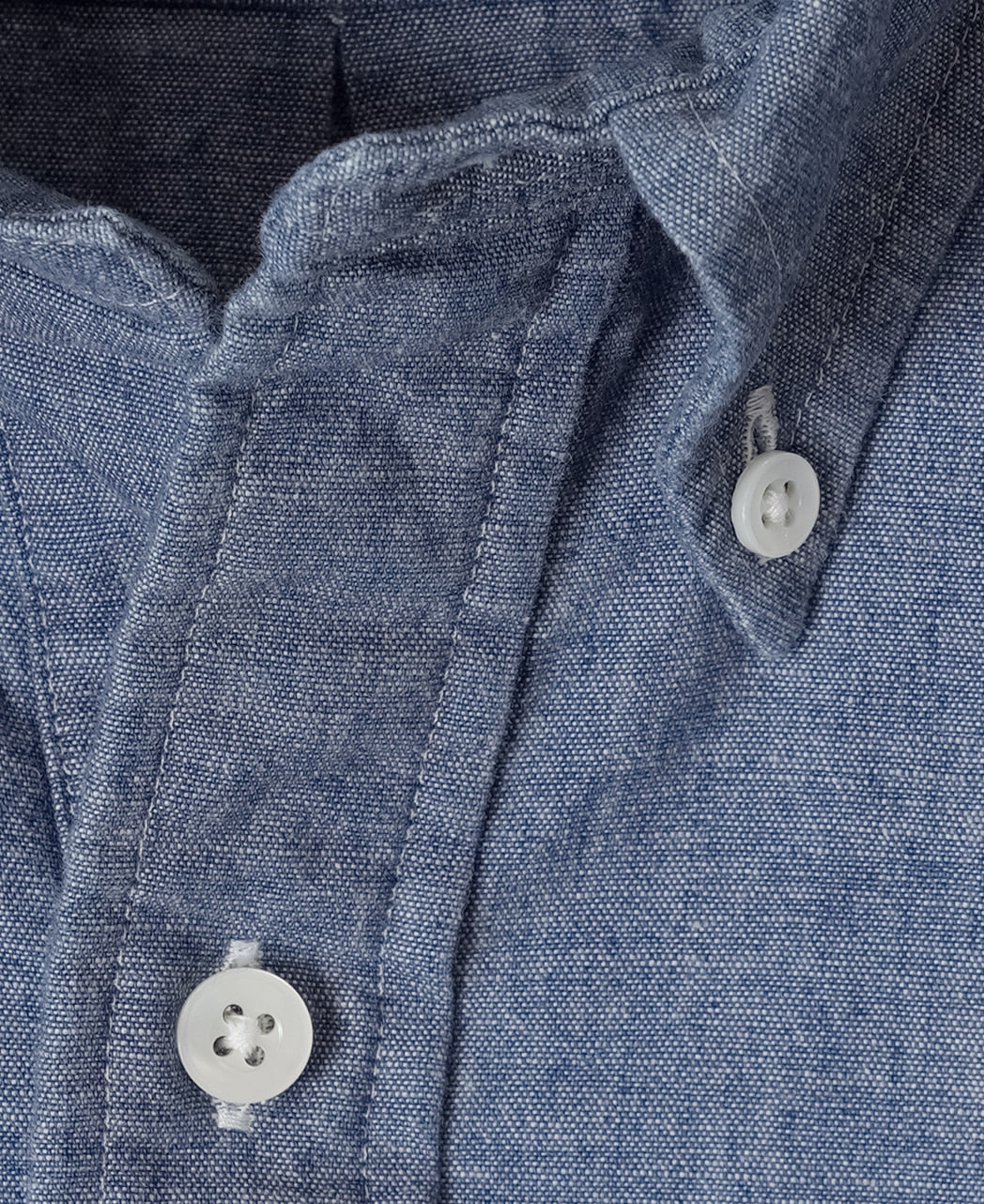 VINTAGE IVY BD POPOVER 5.5oz Blue Chambray - Image 5