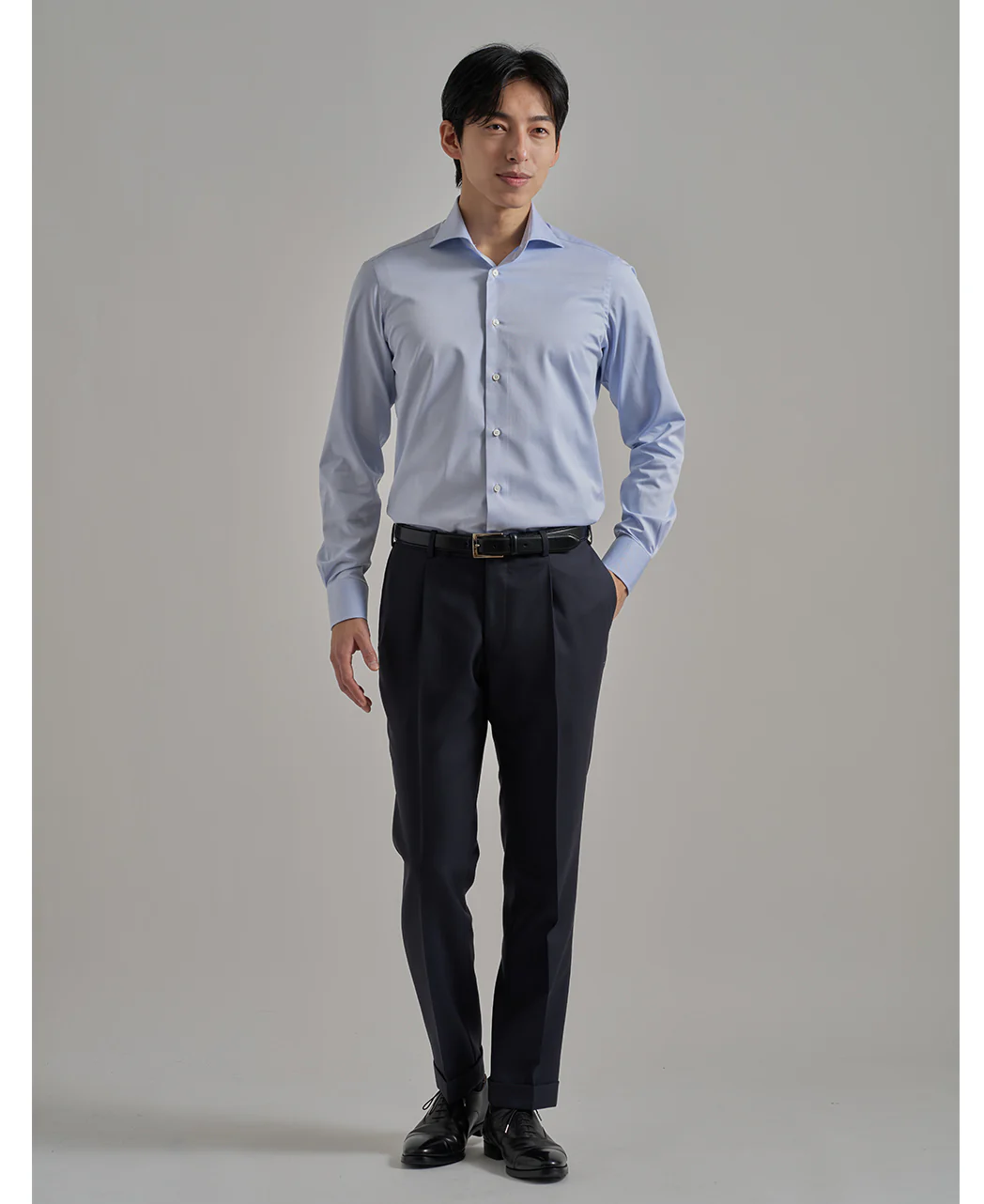 TOKYO SLIM FIT -  Italian Spread Twill SUVIN GOLD - Image 20
