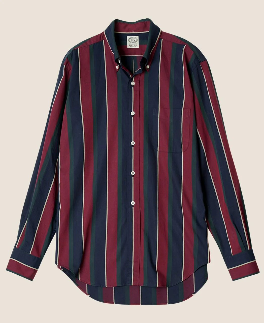 VINTAGE IVY REGIMENTAL STRIPE SHIRT