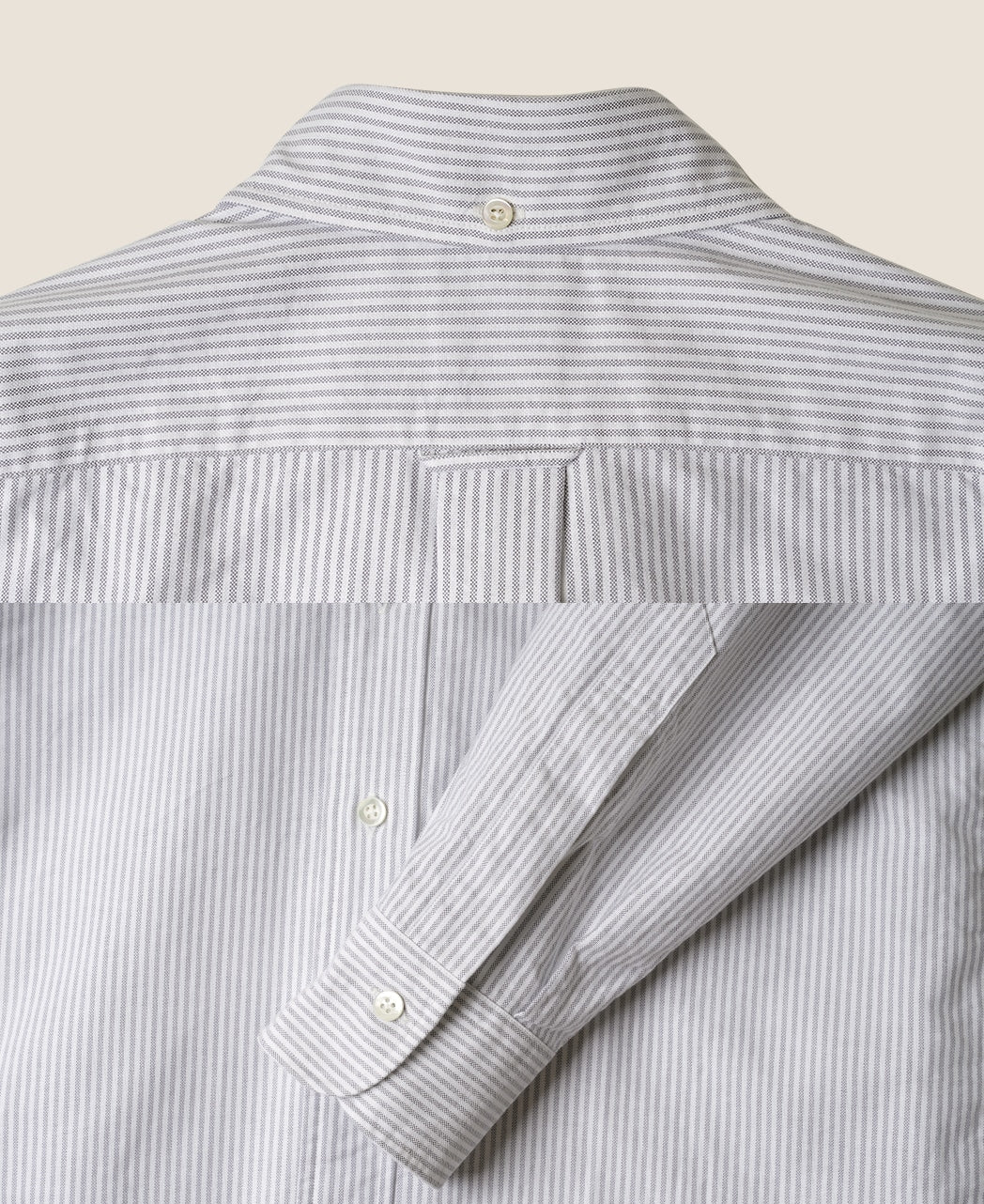 VINTAGE IVY - University Stripe Button Down Oxford - Image 5