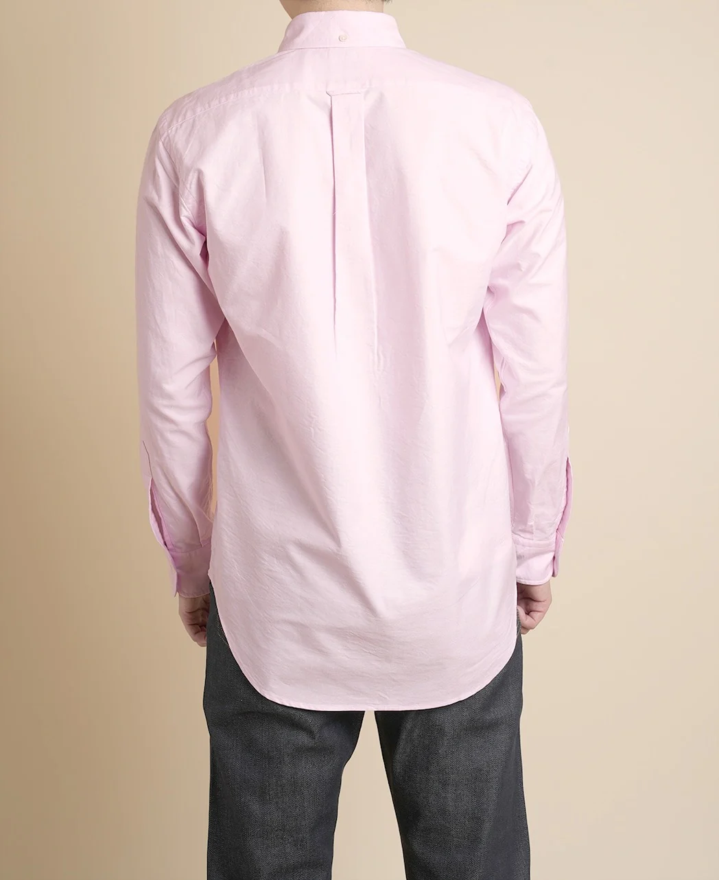 Vintage Ivy Pink Solid Oxford Shirt - Image 4