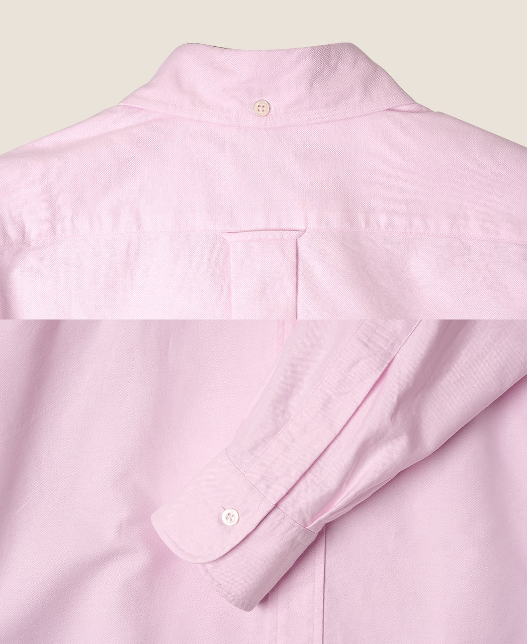 Vintage Ivy Pink Solid Oxford Shirt - Image 8
