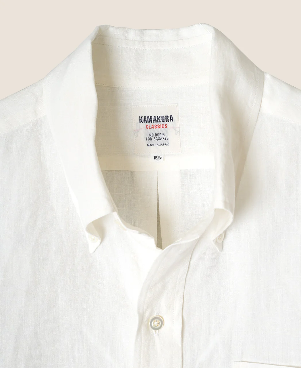 Ametora Linen Shirt White - Image 6
