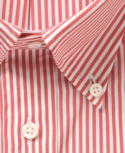 Short Sleeve Shirt -  Button Down Ice Cotton Dobby - Image 10