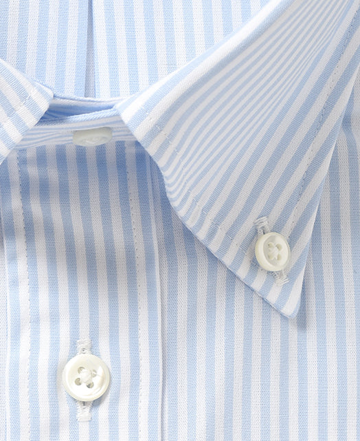Short Sleeve Shirt -  Button Down Ice Cotton Dobby - Image 7
