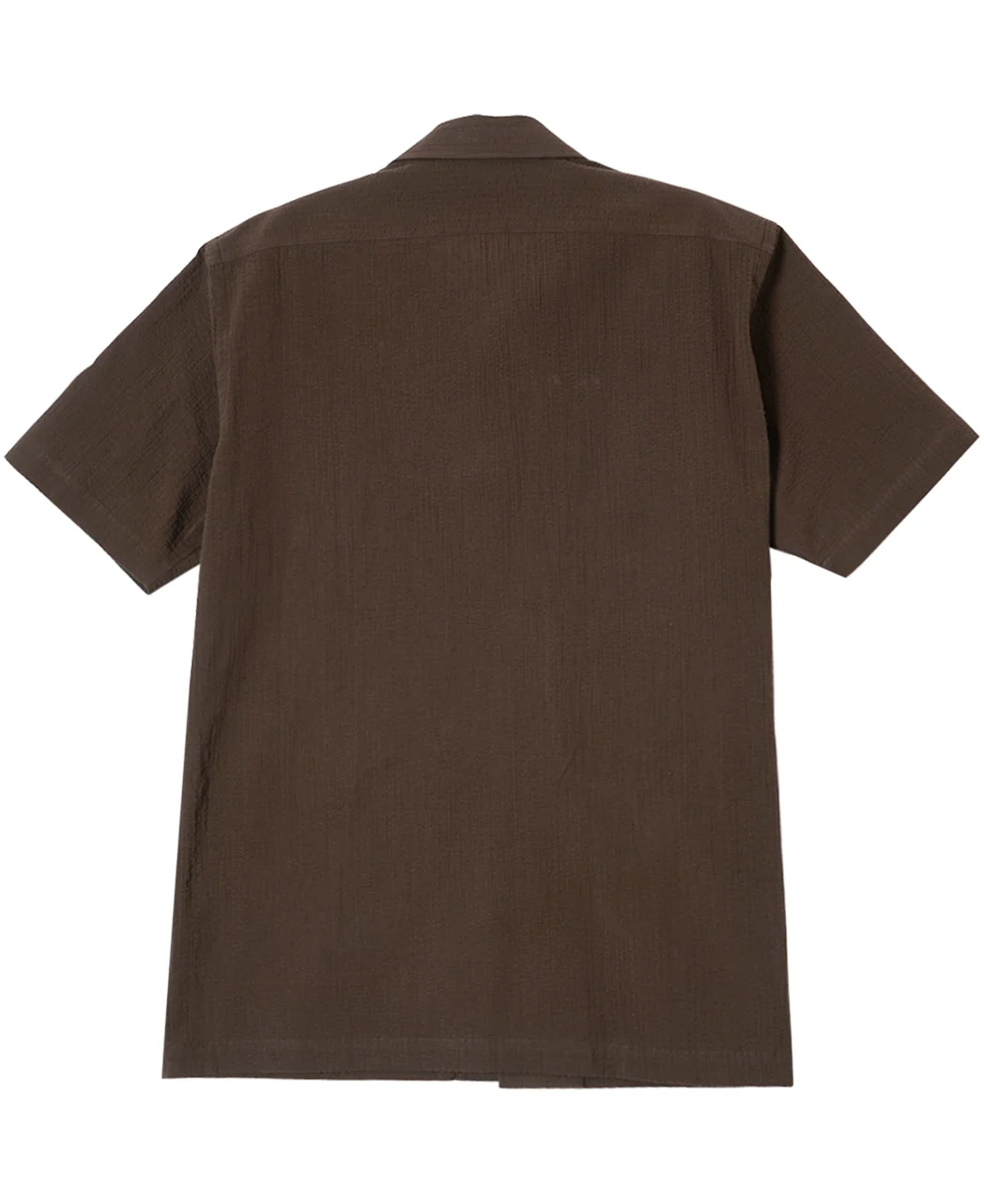 Short Sleeve Shirt - Open-collar ice cotton seersucker - Image 20