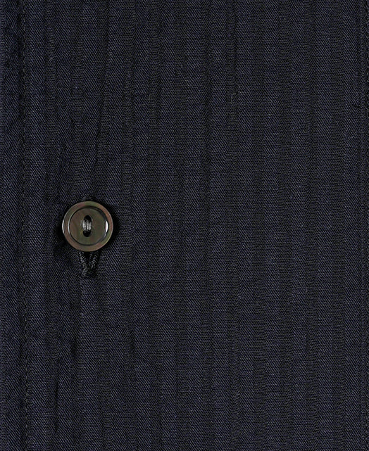 Short Sleeve Shirt - Open-collar ice cotton seersucker - Image 8