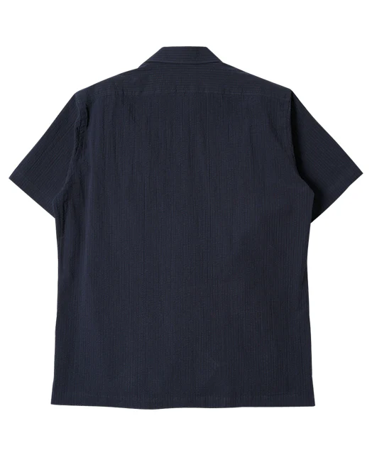 Short Sleeve Shirt - Open-collar ice cotton seersucker - Image 9