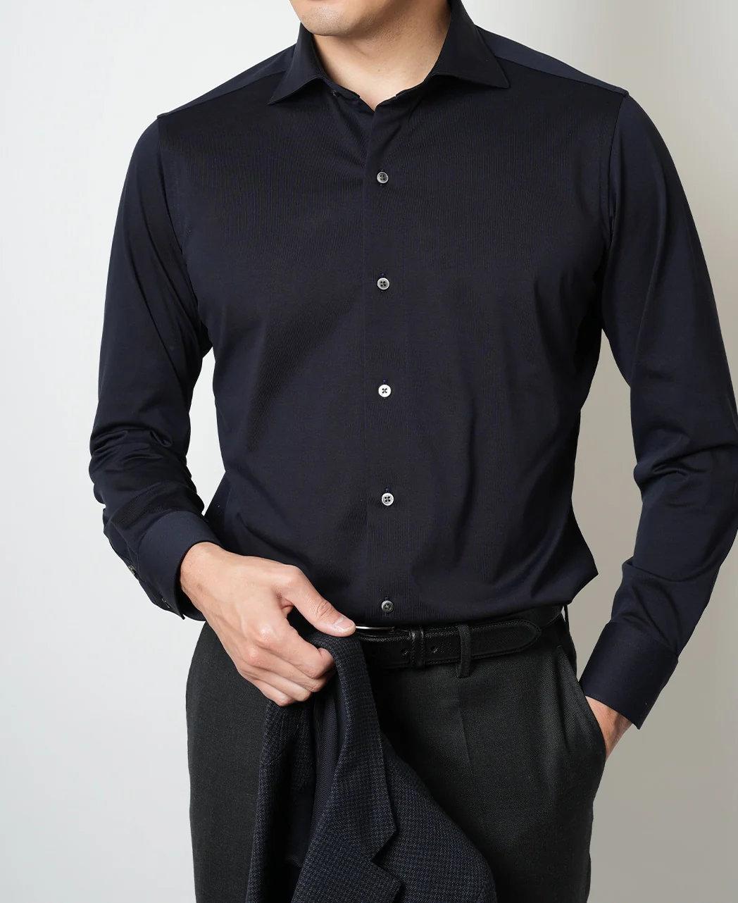 TOKYO SLIM FIT -  Italian Spread Premium Circular J-Tech Stretch EASY CARE - Image 17
