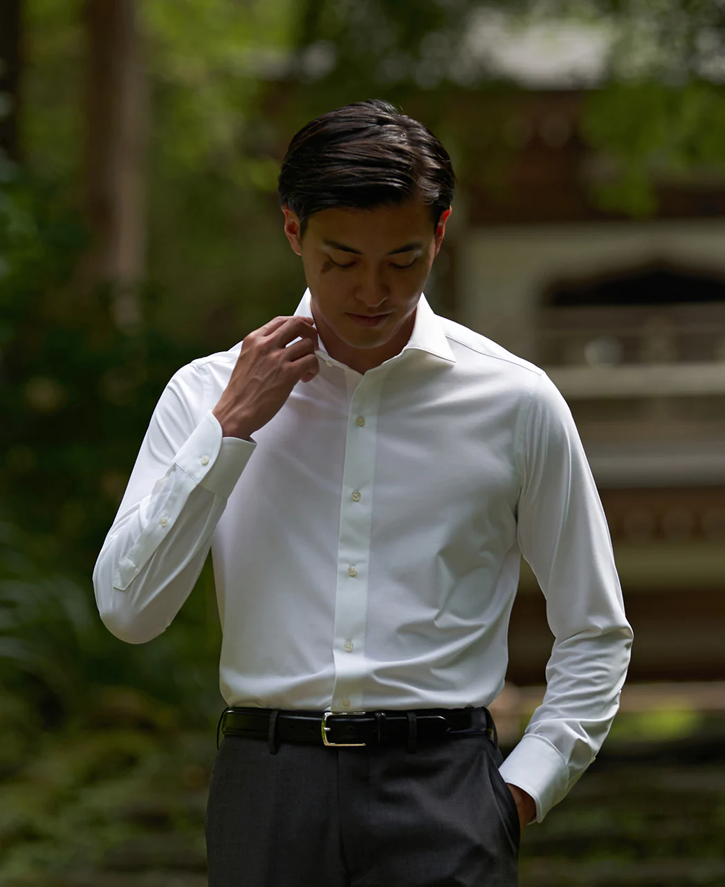 TOKYO SLIM FIT -  Italian Spread Premium Circular J-Tech Stretch EASY CARE - Image 4