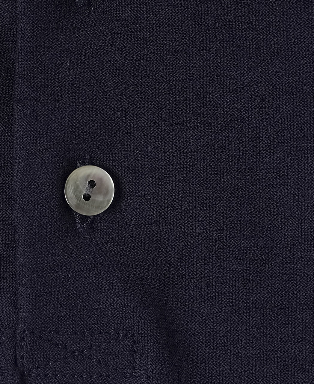 Long-sleeve high-twist cotton polo - Image 11