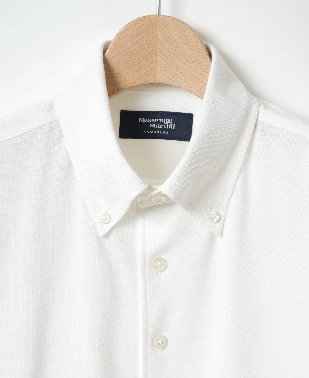 Business POLO SHIRT - Button Down Pique Jersey - Image 4