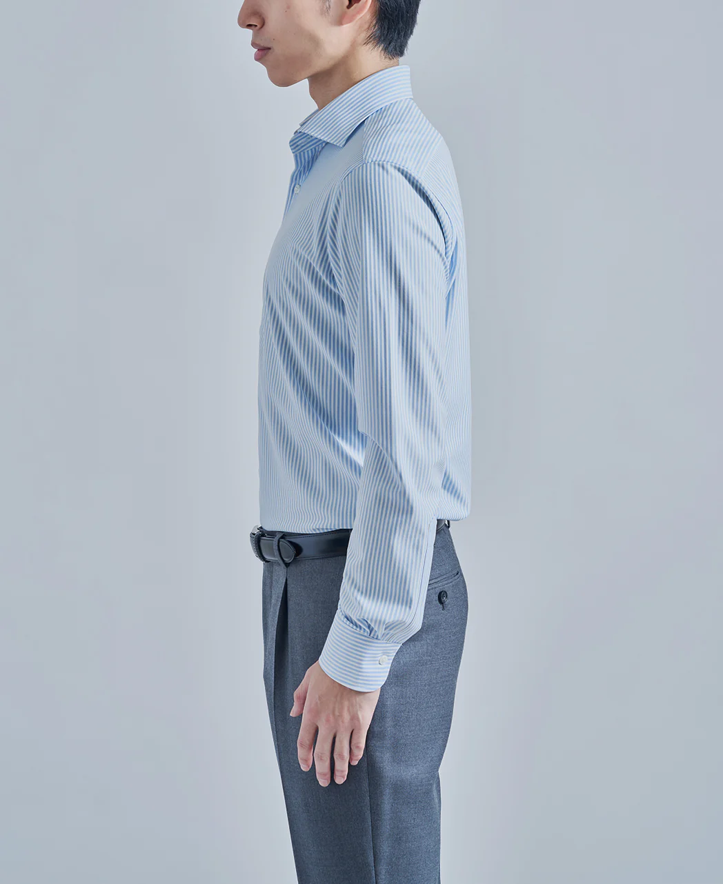 TOKYO SLIM FIT -  Spread High Gauge Jacquard J-TECH STRETCH  EASY CARE - Image 3