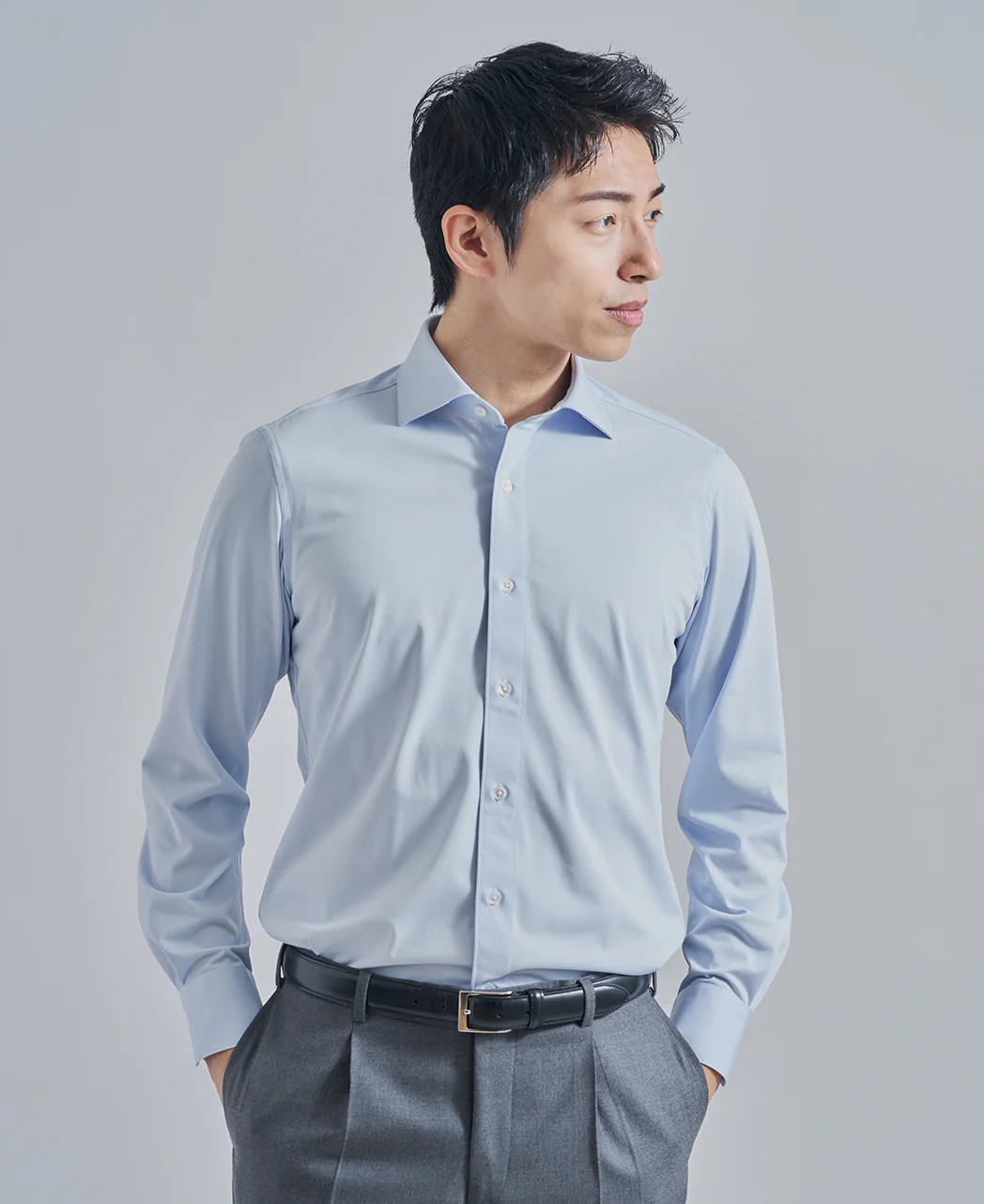 TOKYO SLIM FIT -  Italian Spread Premium Circular J-Tech Stretch EASY CARE - Image 12