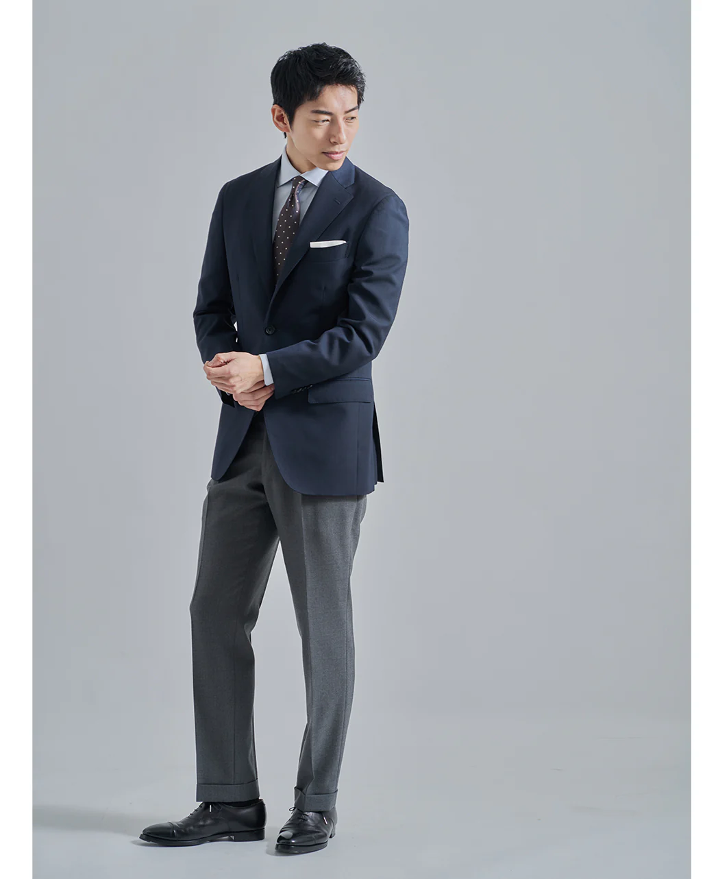 TOKYO SLIM FIT -  Italian Spread Premium Circular J-Tech Stretch EASY CARE - Image 17