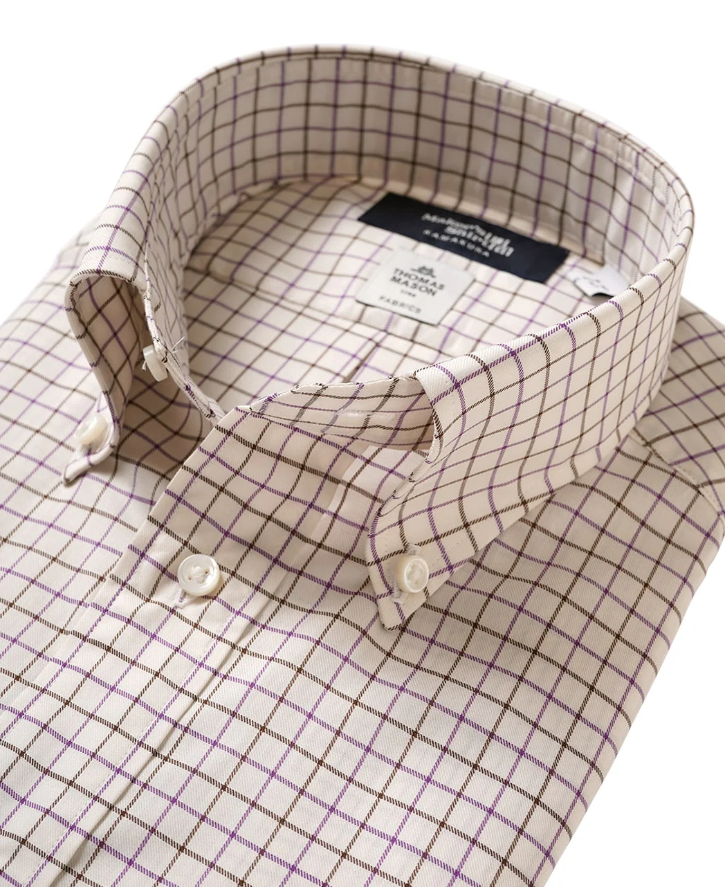 TOKYO SLIM FIT - Button Down Twill THOMAS MASON - Image 10