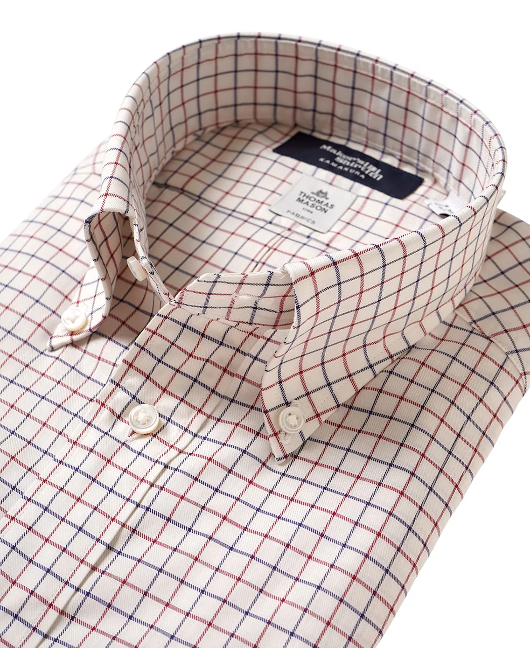 TOKYO SLIM FIT - Button Down Twill THOMAS MASON - Image 7