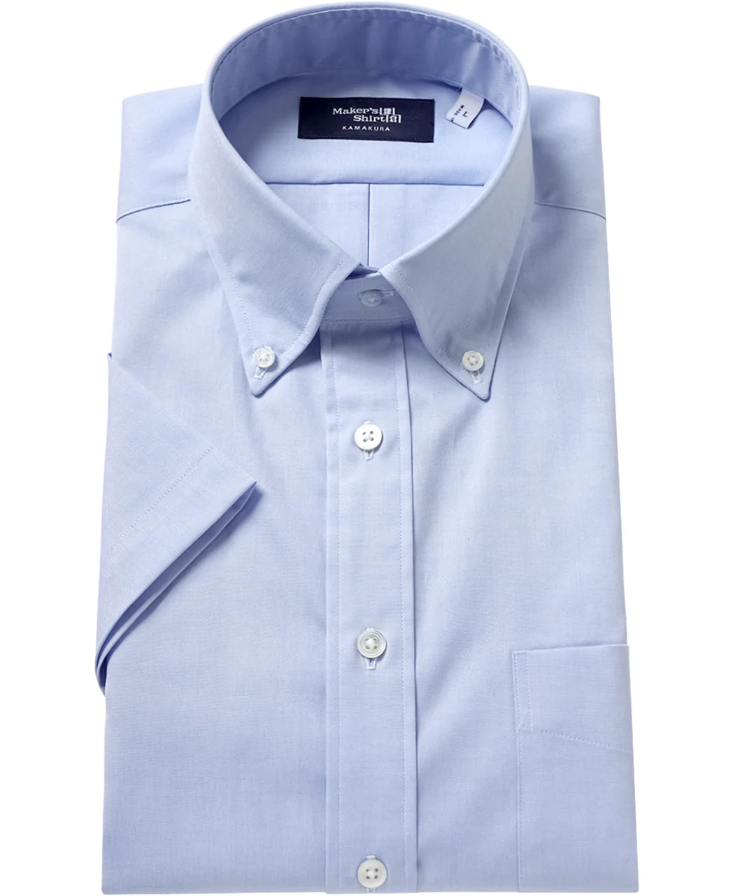 Short Sleeve Shirt - Button Down Pinpoint Oxford - Image 5