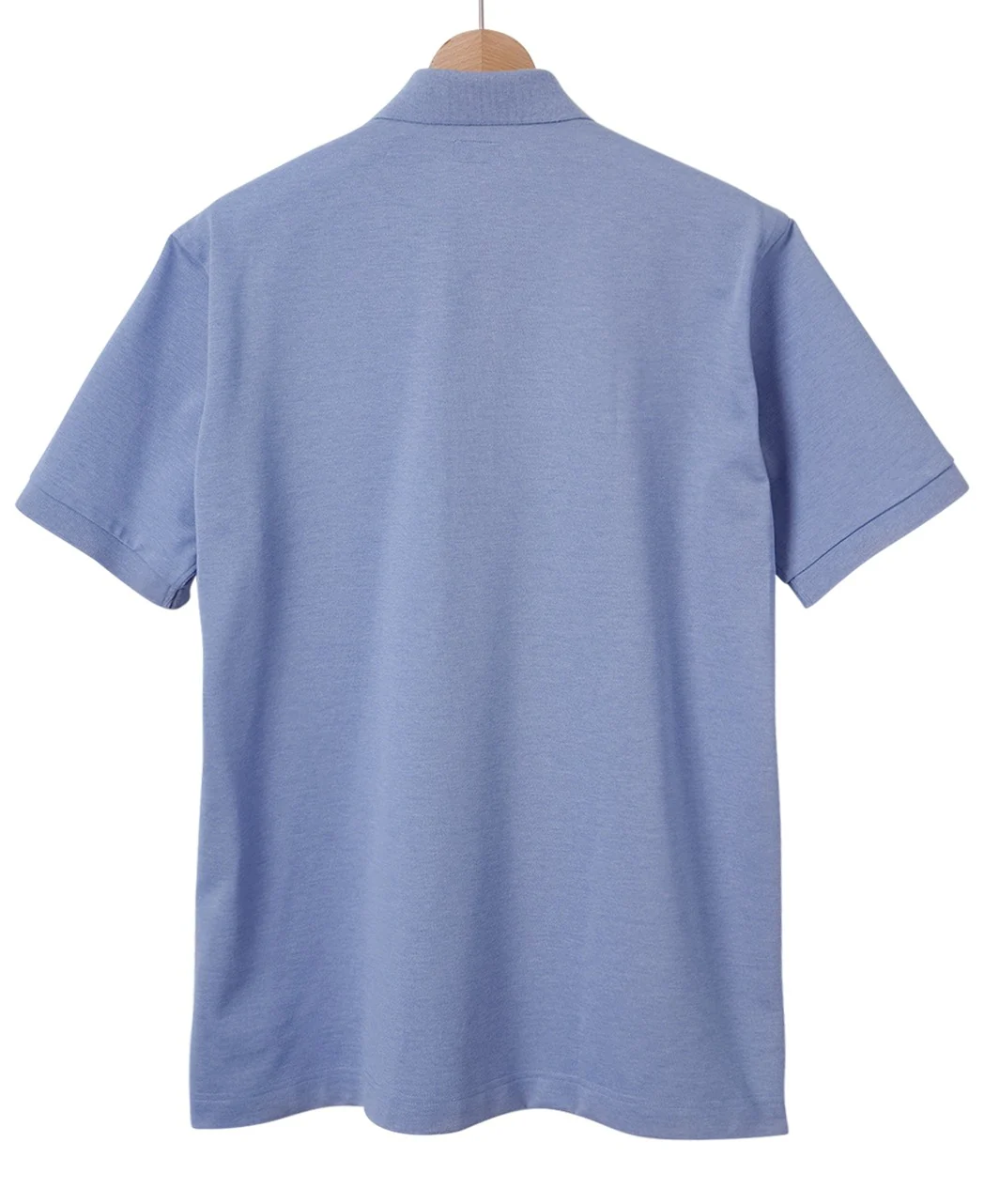 Ribbed Kanoko Knit Polo Shirt - Image 14