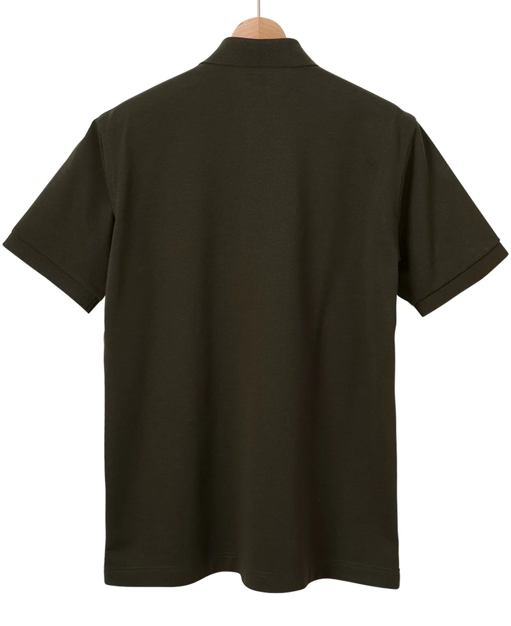 Ribbed Kanoko Knit Polo Shirt - Image 2