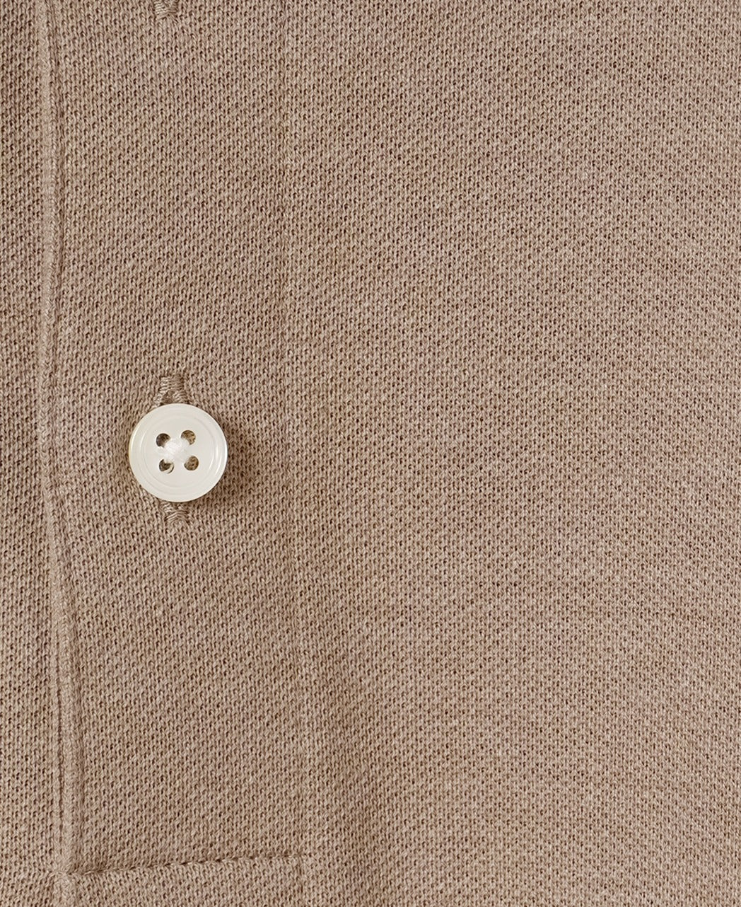 Ribbed Kanoko Knit Polo Shirt - Image 24