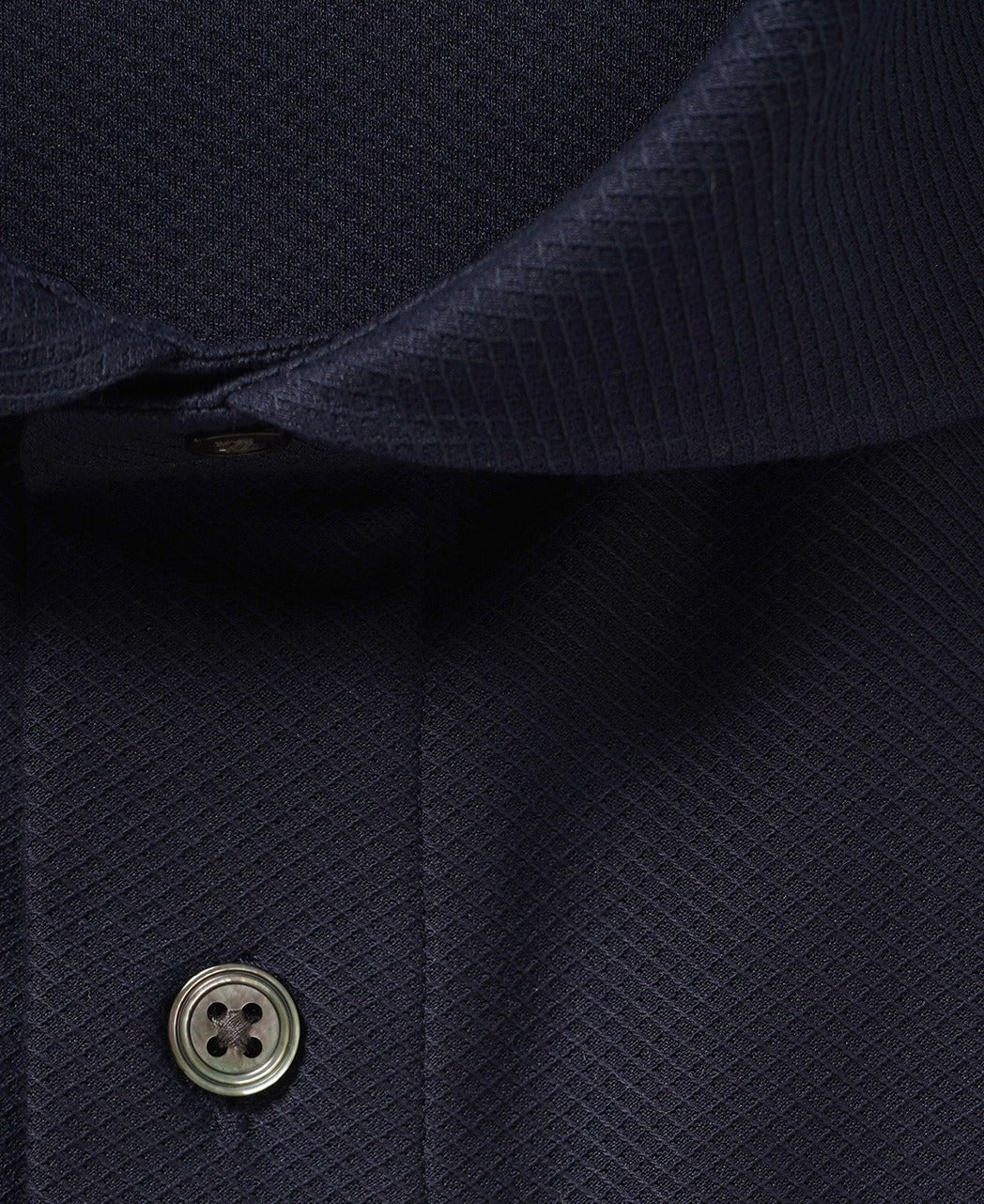 Short Sleeve Shirt - Cutaway Leno Jacquard J-Tech Stretch EASY CARE - Image 6