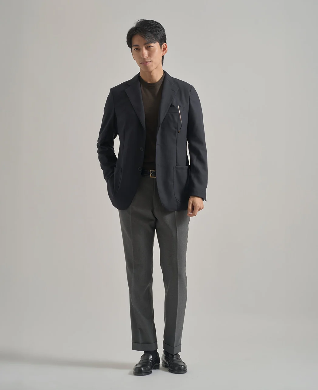 Merino Wool Crew Neck Long-Sleeve T-Shirt - Image 19