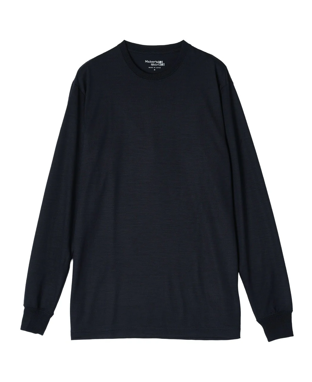Merino Wool Crew Neck Long-Sleeve T-Shirt - Image 24
