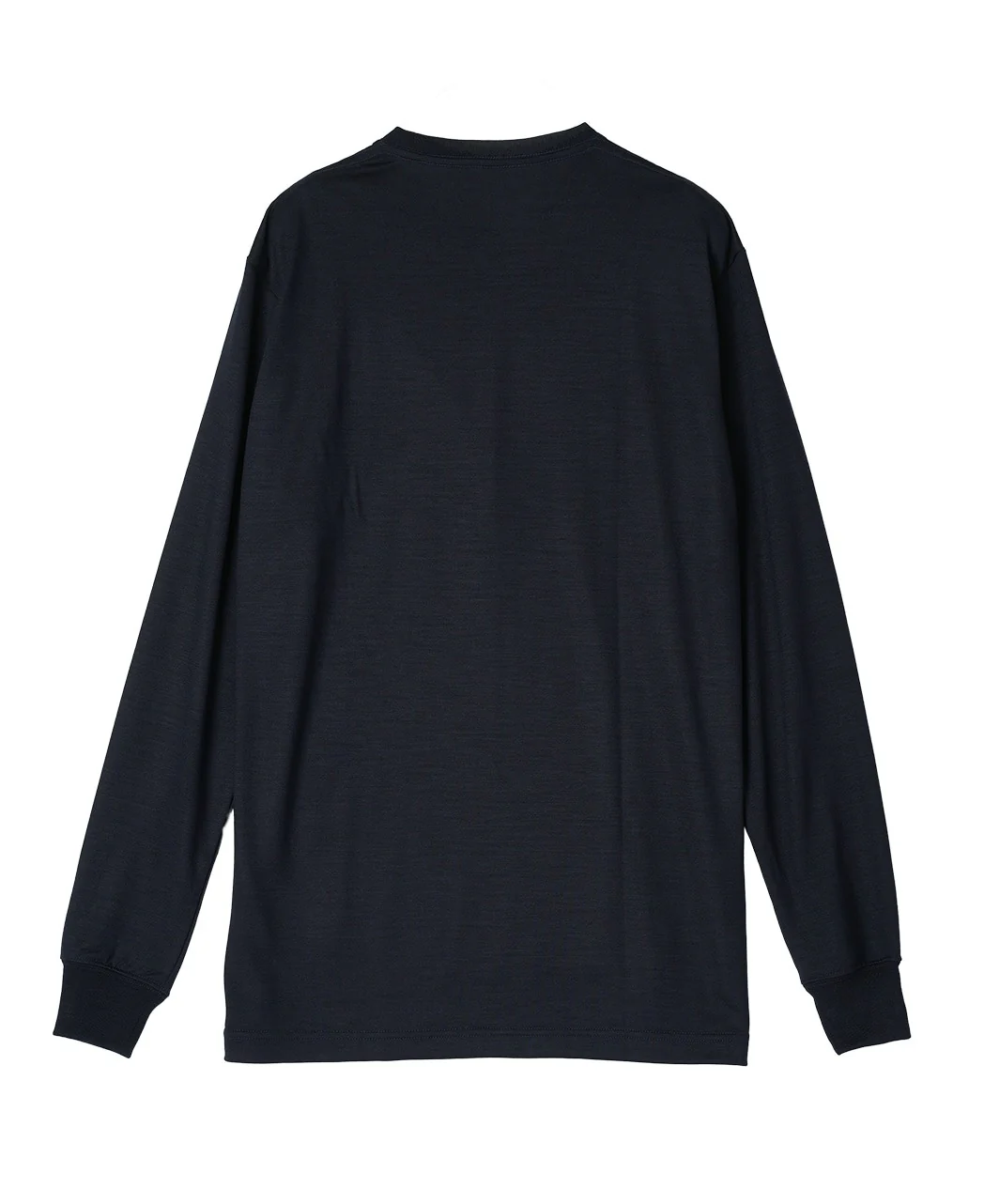 Merino Wool Crew Neck Long-Sleeve T-Shirt - Image 25