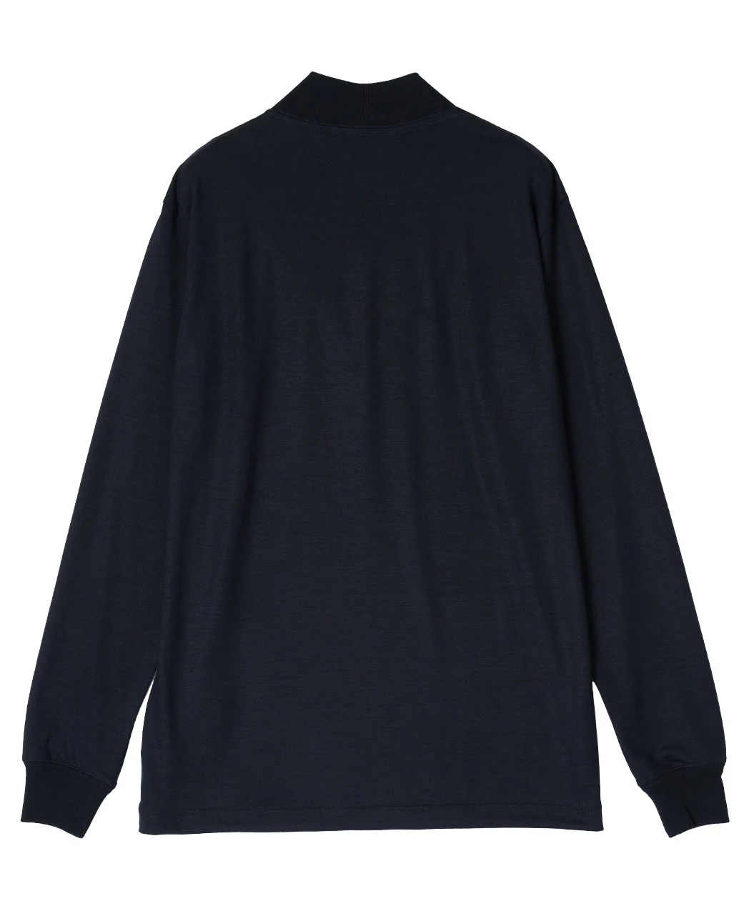 Merino Wool Mock Neck T-Shirt - Image 10