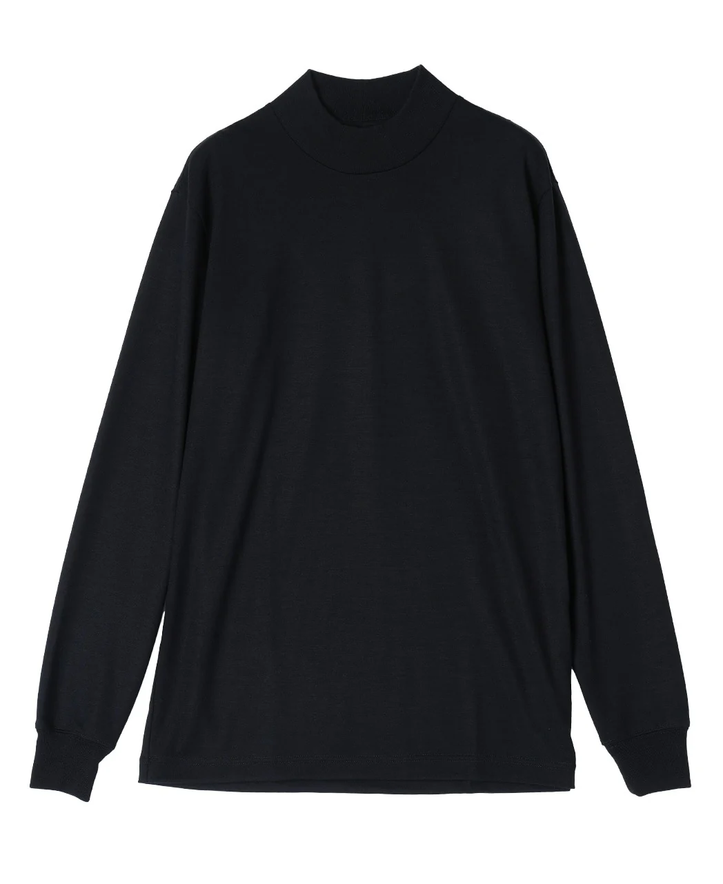 Merino Wool Mock Neck T-Shirt - Image 14