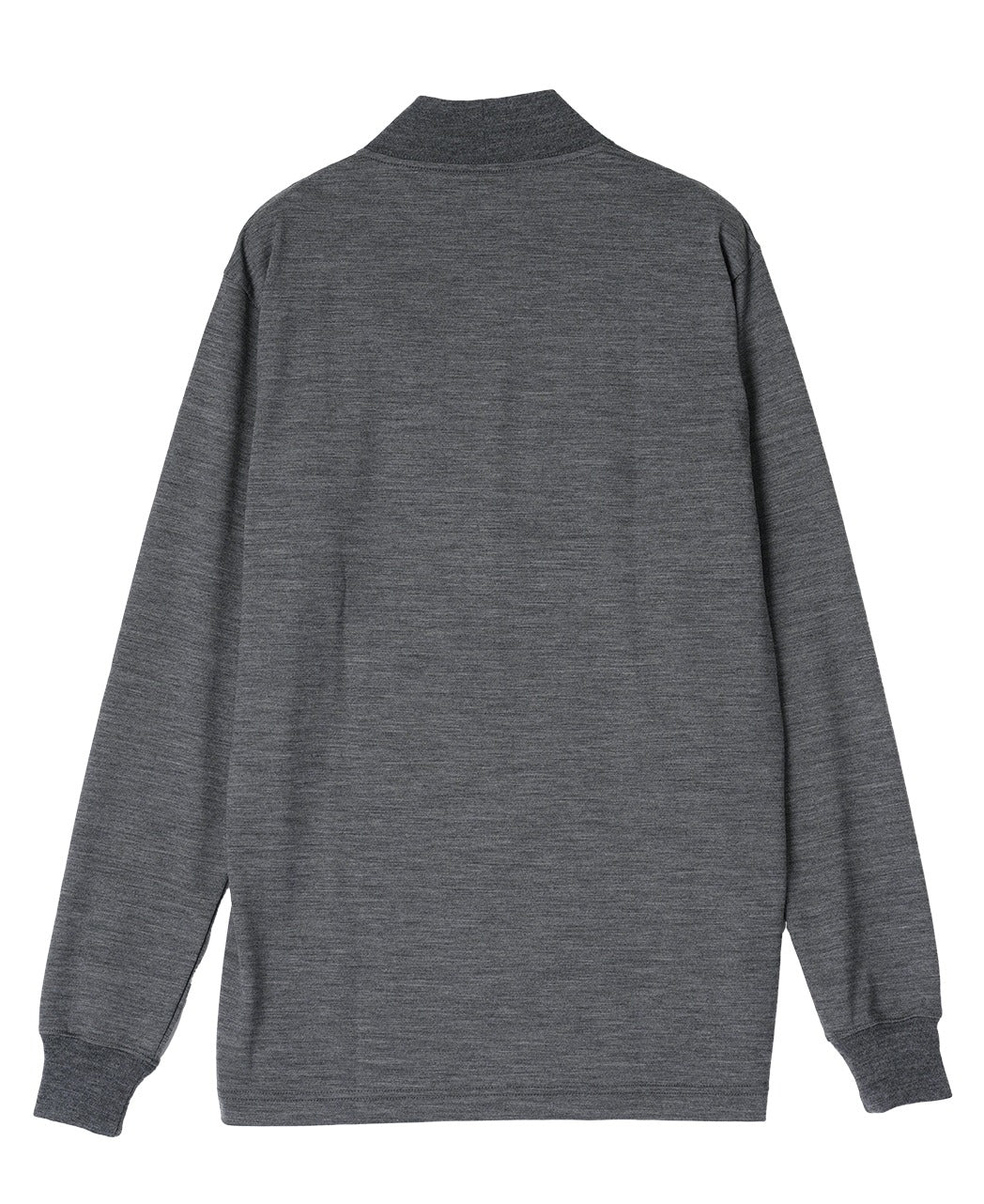 Merino Wool Mock Neck T-Shirt - Image 2