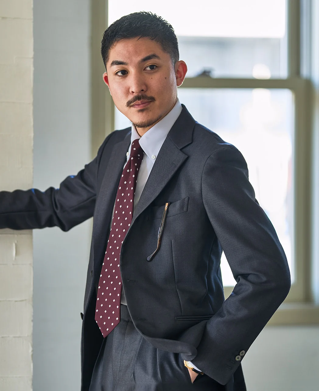 TOKYO SLIM FIT - Button Down J-Tech Stretch EASY CARE - Image 7