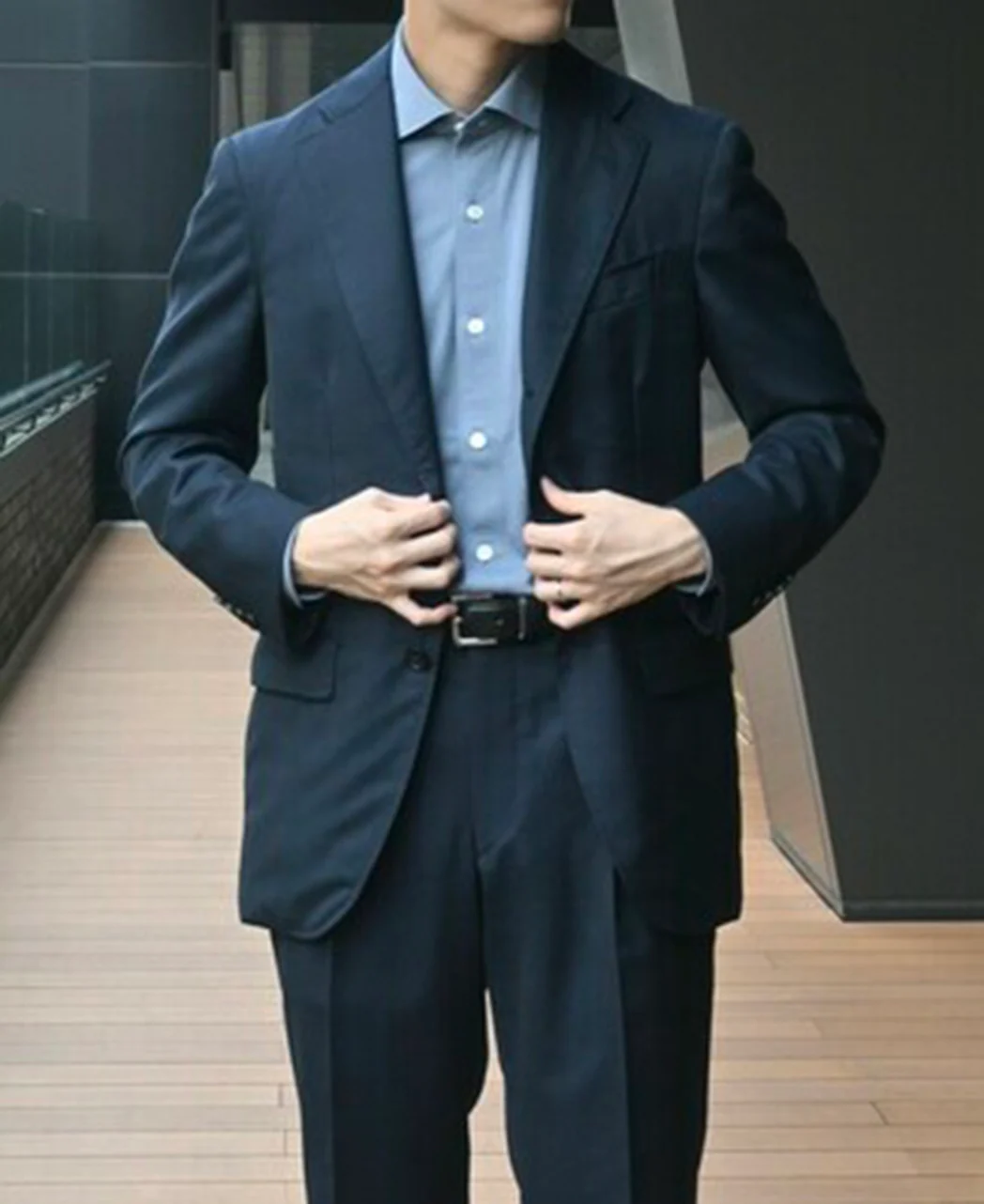 TOKYO SLIM FIT -  Spread J-Tech Stretch EASY CARE Pique - Image 12