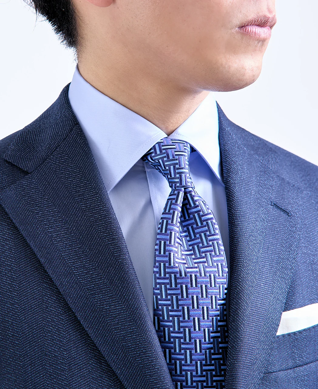 TOKYO SLIM FIT - Semi-spread Micro Twill 400 COUNT Paris Collection - Image 10