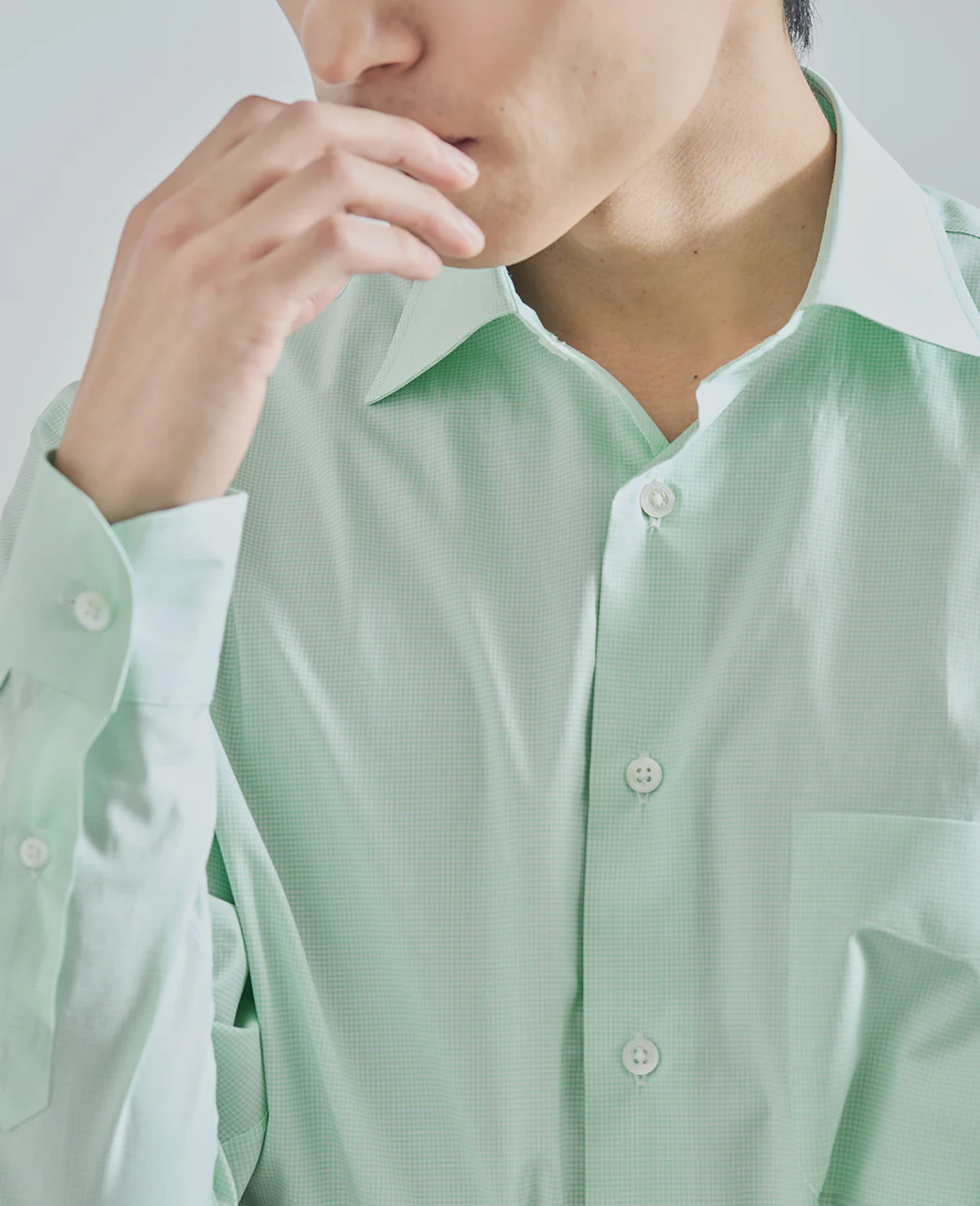 Gingham Check Casual Shirt THOMAS MASON - Image 13