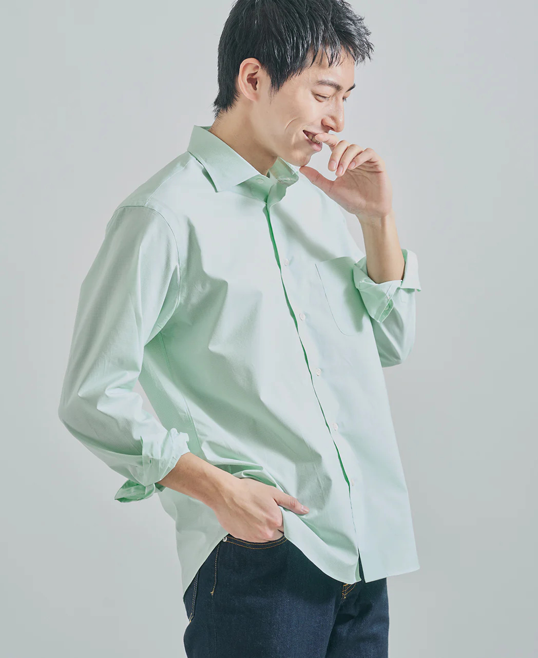 Gingham Check Casual Shirt THOMAS MASON - Image 9