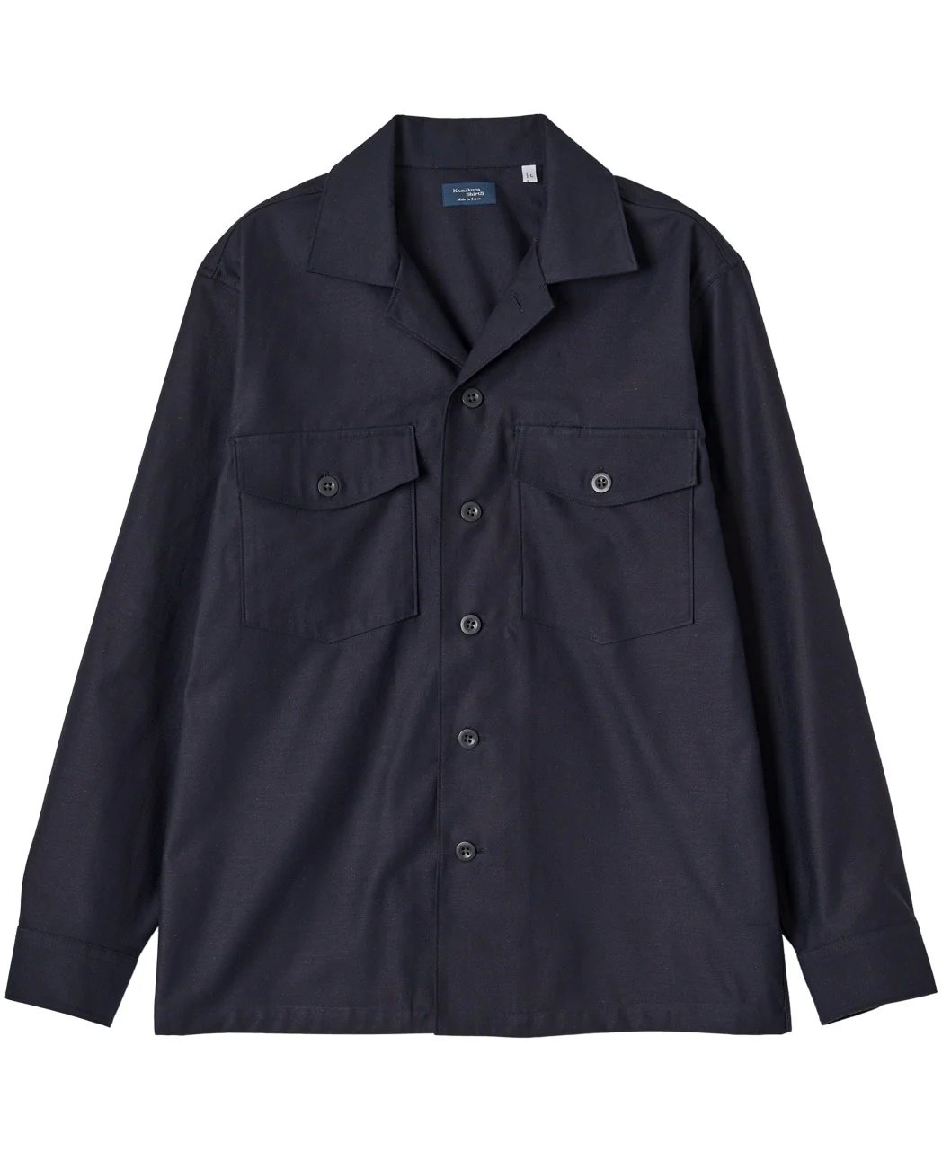 Cotton Back Satin Utility Shirt - Image 9
